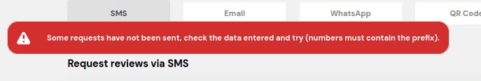 number must the prefix